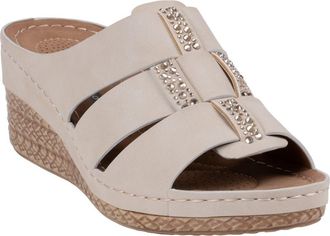 Good Choice Shoes Monte Wedge Sandal in Beige at Nordstrom Rack, Size 9.5