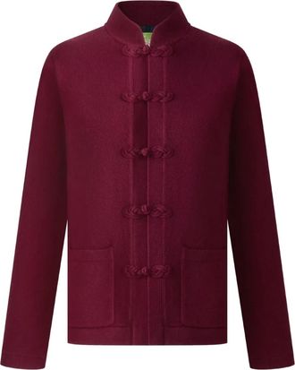 Shanghai Tang Vest met knopen - Rood