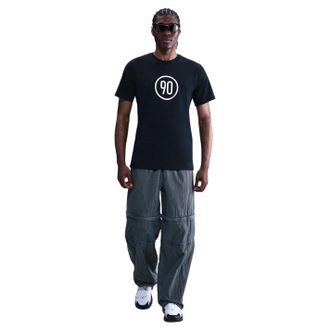 Nike Total 90 T-shirt voor heren (Zwart, Wit)