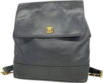 Chanel Zaino Vintage Pre-owned - - Pre-owned - Donna - Nero - ONE SIZE
