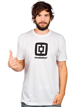 Horsefeathers Fair T-Shirt weiss