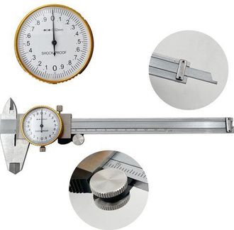 OEM Calibrador De Esfera De 0-150 Mm Con Precisi&oacute;n De 0,02 Mm. Calibrador Vernier Industrial De Acero Inoxidable De Alta Precisi&oacute;n. Herramienta De Medici&oacute;