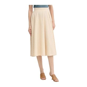 Max Mara Rokken, Dames, Beige, S, Polyester, Pelota Skirt