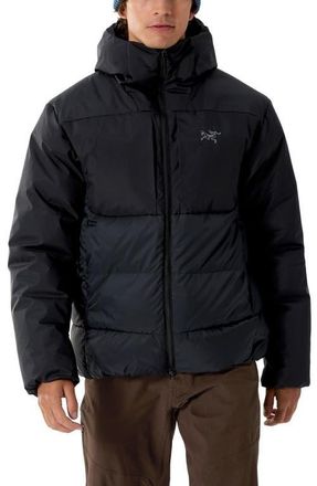 Arc'teryx Thorium Quilted 750 Fill Power Down Hooded Jacket in Black at Nordstrom, Size Xx-Large