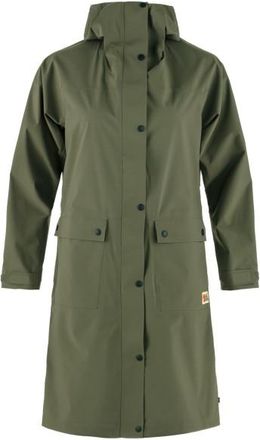 Fj&auml;llr&auml;ven Vardag Rain Parka Parka f&uuml;r Damen | oliv