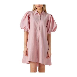 Notre-V Dames, Jurken, Roze, Maat: M Denim