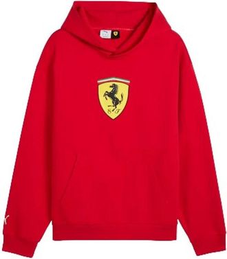 Puma Puma, Fitness, Heren, Rood, XL, Ferrari Coloured Shield Hoodie