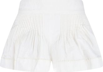 Isabel Marant Cybila Shorts - White