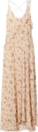 Isabel Marant Kleedjes, Dames, Beige, M, Etoile Dress E26