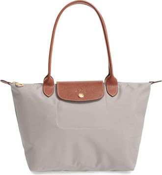 Longchamp Medium Le Pliage Nylon Shoulder Tote in Pebble at Nordstrom