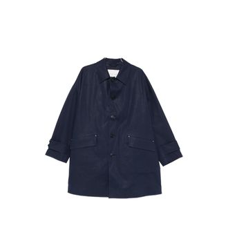 Mackintosh Humbie Buttoned Flap-pocket Coat