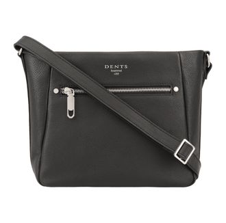 Dents Womens Chester Leather Handbag - Black - One Size