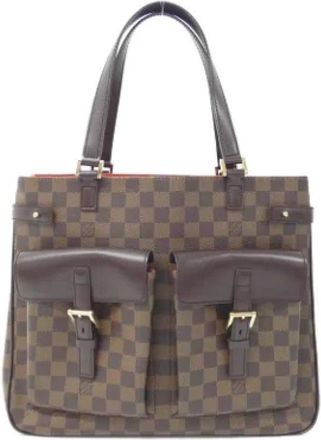 Louis Vuitton Pre-owned Tote Bags, female, Brown, Size: ONE SIZE Pre-owned Canvas louis-vuitton-bags