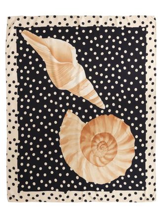 Brigitte shell-motif pareo - Black