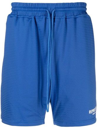 Represent Trainingsshorts met logoprint - Blauw