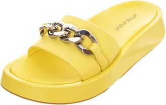 Jeffrey Campbell Slippers - Dames - Sandalen - Geel - 39 EU - Schoenen