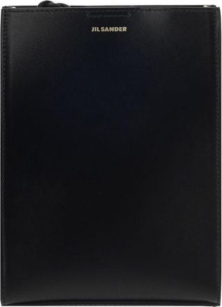 Jil Sander Zwarte Kalfsleer Bos Taurus Schoudertas