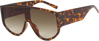 Generic Large Frame Men Vacation Sunglasses Outdoor Women Sports Driving Sun Glasses(Multi-colored)