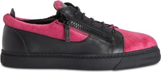 Giuseppe Zanotti Sneakers Frankie con doppia zip - Rosa