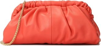 Kazar Elegante tasclutch met zachte snit - Dames - Clutches - Roze - ONE Size - Wol - Tassen