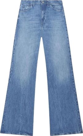 Dondup Jeans Amber - Dames - Loose Fit Jeans - Blauw - W25 - Jeans