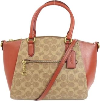 Coach Pre-owned Handbags, female, Brown, Size: ONE SIZE Pre-owned Handbag