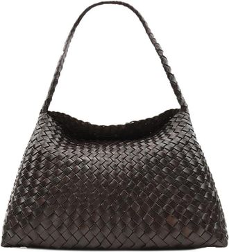 Dragon Diffusion Santa Maria Mini Santa Croce - Dames - Schoudertassen - Bruin - ONE Size - Leer - Tassen