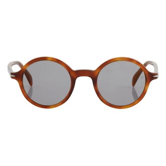 Eyewear by David Beckham Zonnebril met rond montuur - Heren - Accessoires - Bruin - Maat: ONE Size