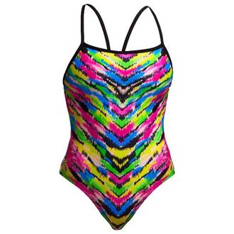 Funkita Single Strap One Piece Badeanzug f&uuml;r Damen | bunt