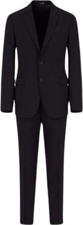 Emporio Armani Stretch Comfort colbert - Heren - Business pakken - Blauw - M - Wol - Kostuums