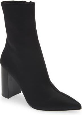 Jeffrey Campbell Siren Bootie in Black Neoprene at Nordstrom Rack, Size 11