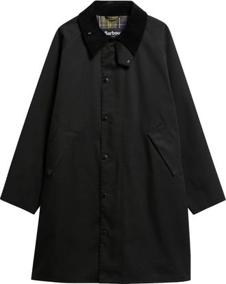 Barbour Giacca impermeabile lunga Transport - - Coats - Uomo - Nero - XL