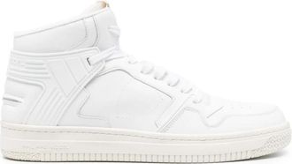 Philippe Model La Grande Mid Sneaker - Heren - Sneakers - Wit - 45 EU - Leer - Schoenen