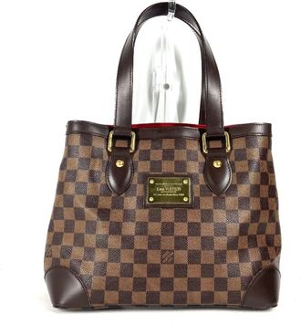 Louis Vuitton Brown Damier Canvas Ebene Damier Canvas Handbag Shoulder Bag Tote Bag (Pre-Owned)