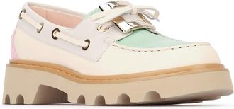 Roger Vivier Womens Rangers Loafer Multicolor Leather