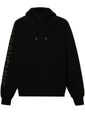 パーカー・フーディ JACQUEMUS Men Hoodies 22H245JS3102120 990 black Jacquemus Le Sweatshirt Brodé Hoodie | Black | FARFETCH