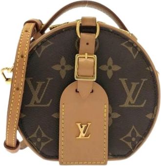 Louis Vuitton Pre-owned Mini Shoulder Bag - Dames - Vintage Mini Tas - Bruin - ONE Size - Vintage