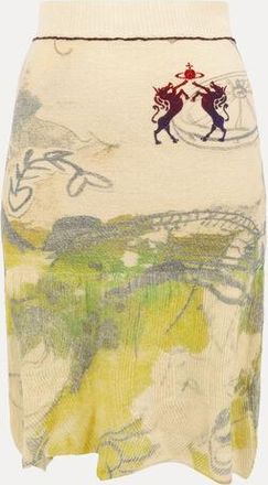Vivienne Westwood Kyle Skirt Wool Wonderland L Women