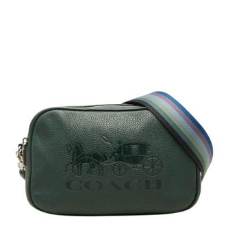 Coach Horse And Carriage Leather Crossbody Bag