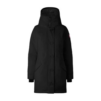 Canada Goose Rossclair Parka - Dames - Jassen - Zwart - Maat: L Katoen