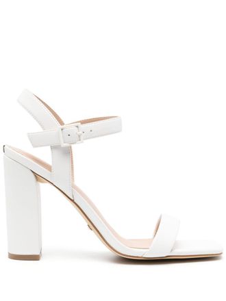 Guess Co Alibi 105mm faux-leather sandals - White