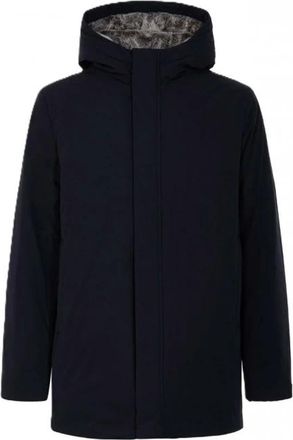 Suns Heren, Mantels, Blauw, Maat: XL Poliester