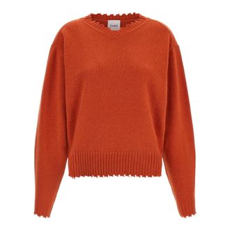 Nude Nude, Dames, Truien, Oranje, Maat: S