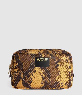 Wouf Trousse de Toilette Boa Marron