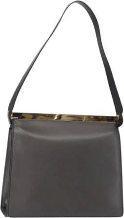 Gucci Pre-owned Shoulder Bags, female, Black, Size: ONE SIZE Pre-owned Vintage Shoulder Bag