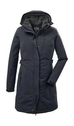 Killtec Parka KILLTEC KOW 165 WMN PRK, Damen, Gr. 36, schwarz, Obermaterial: 100% Polyester;Futter: 100% Polyester;F&uuml;llung: 100% Polyester, Jacken Parka, Wass