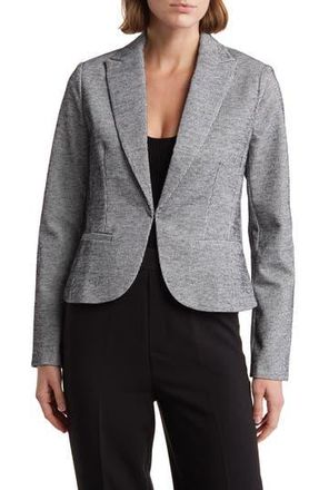 Amanda + Chelsea Knit Blazer in Black/grey at Nordstrom Rack, Size X-Small