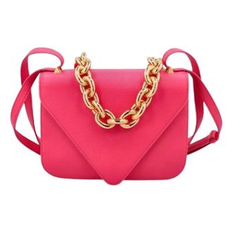 Bottega Veneta Pre-owned Cross Body Bags, female, Pink, Size: ONE SIZE Pre-owned Mount Envelope Shoulder bag