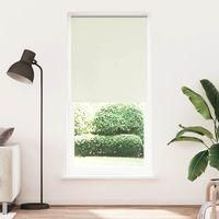 OEM Estor Enrollable Opaco De 124,4 X 230 Cm, Ancho De La Tela 120 Cm, Color Blanco Roto - Crezuo