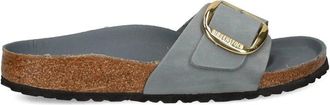 Birkenstock Madrid Big Buckle Hex Basalt Gray, Oiled Leather